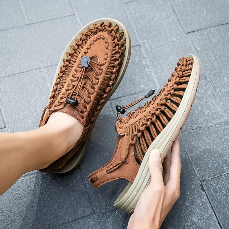 Men'S Ethnic Fashion Trends - 2026 Herren-Charms-Sandalen Sommer Neue Freizeitschuhe Modetrend