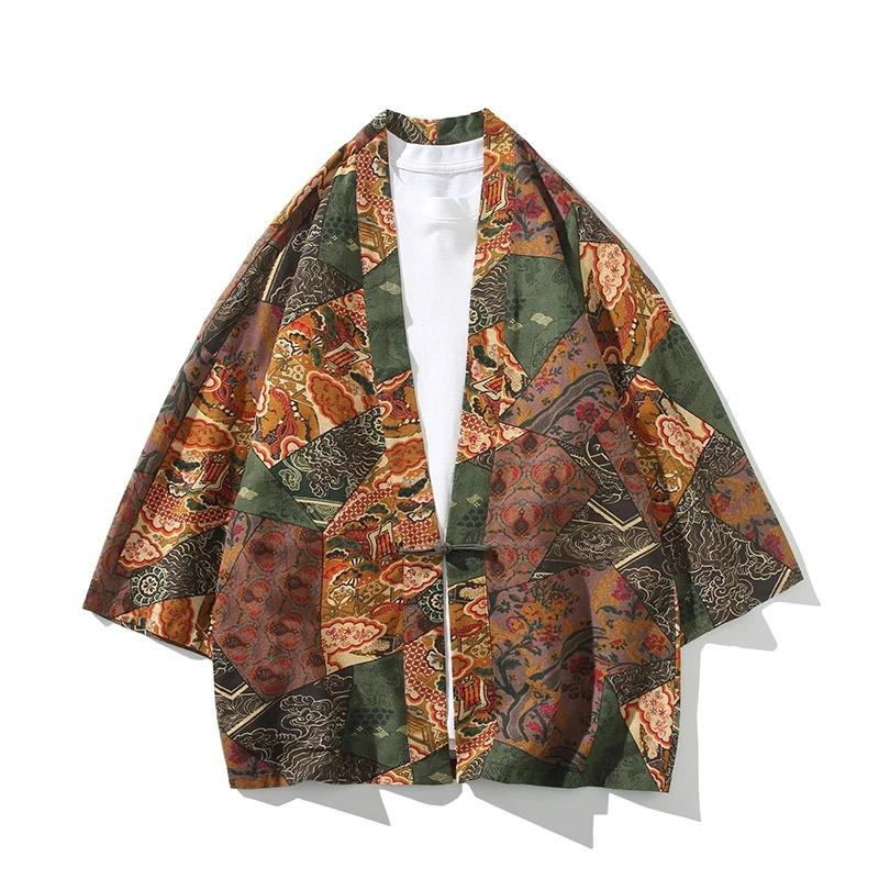 Ethnic Fashion For Women - Ethnischer Stil Bedruckter Yukata für Männer