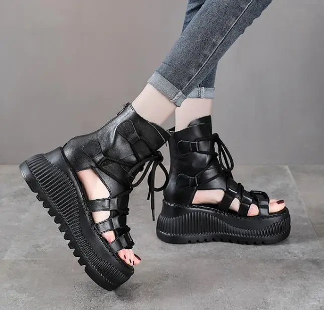 8CM Ethnische Kuh Echtes Leder – Ethnic Fashion For Women Bewertung und Preis