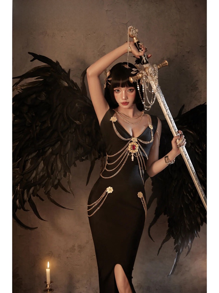 Dunkler Elfen-Halloween-Bühnen – Ethnic Fashion Studio Bewertung und Preis