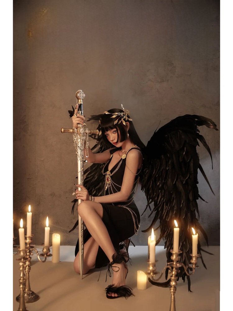 Dunkler Elfen-Halloween-Bühnen – Ethnic Fashion Studio Bewertung und Preis