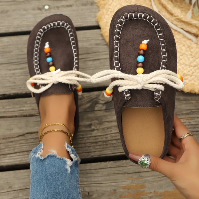 Damen 2026 Neue Slip-On Loafer – Ethnic Fashion For Women Bewertung und Preis