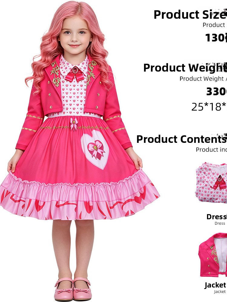 Neues Rosa Kleid Cosplay-Auffü – Ethnic Fashion Online Bewertung und Preis