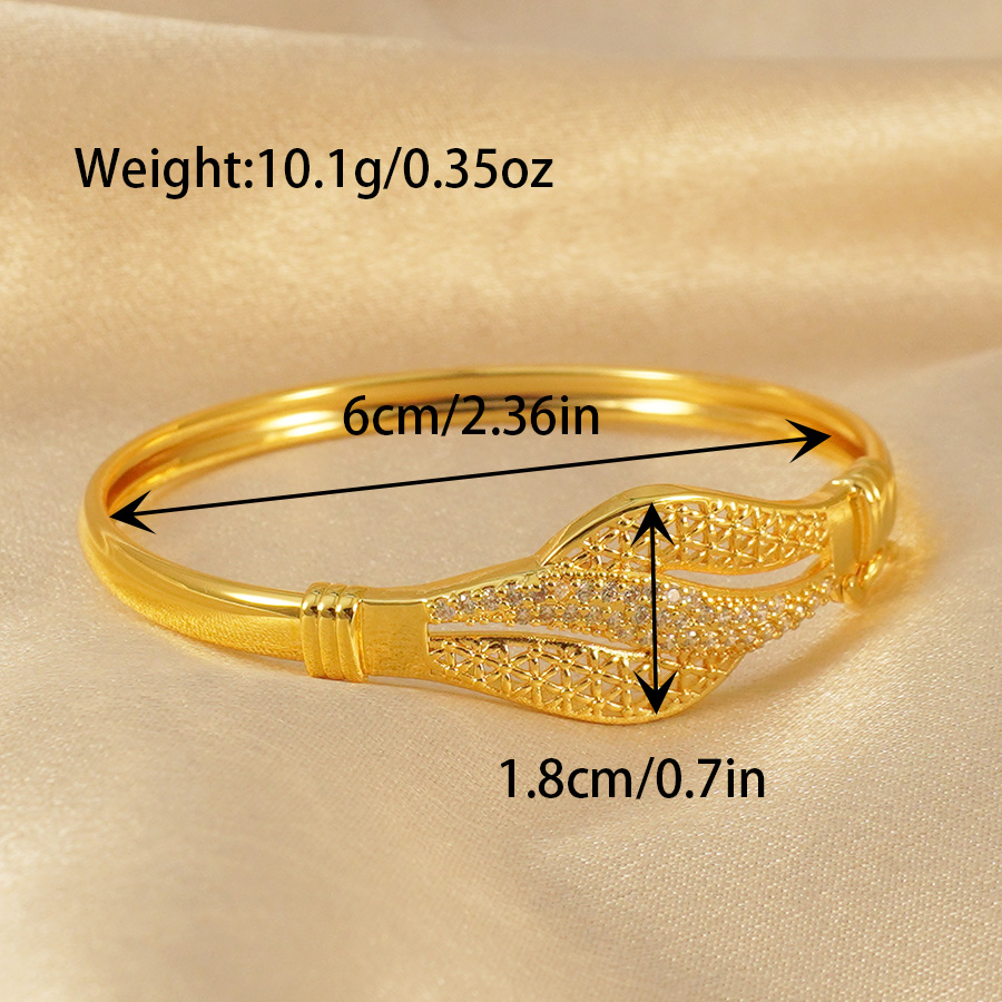 1 Stück Dubai-Blumen-Zirkonium – Ethnic Fashion Dubai Bewertung und Preis