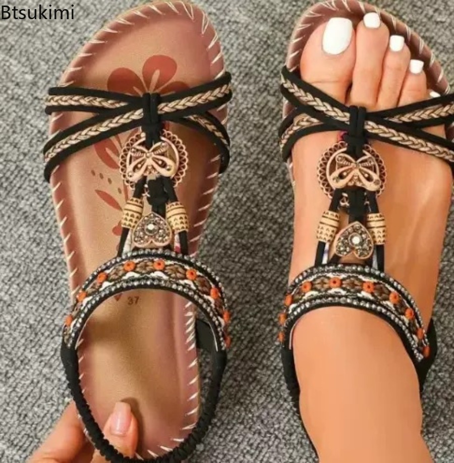Damen Boho-Sandalen für Outdoo – Ethnic Fashion For Women Bewertung und Preis